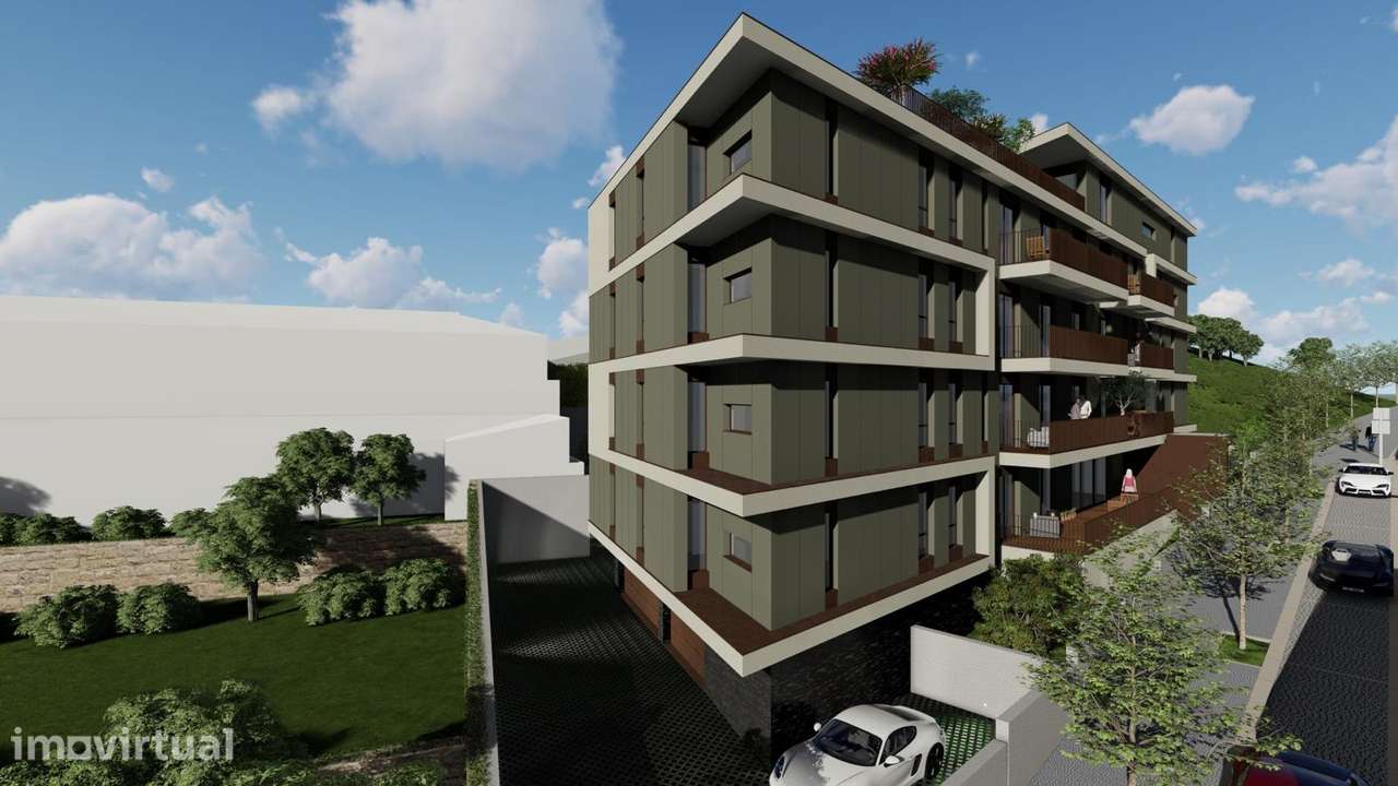 T3 Novo de Luxo nas Antas. Varanda com 16 m2 e Garagem 2 Carros - Grande imagem: 5/20