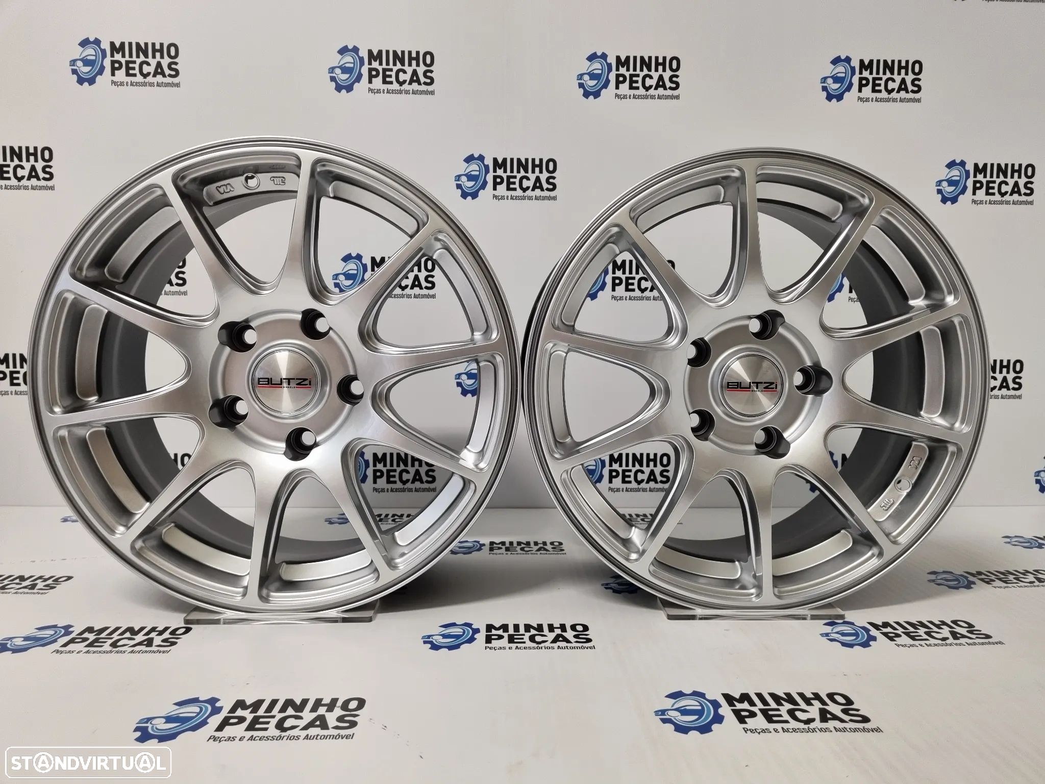 Jantes BUTZI Acrab em 16 (5x120) Hyper Silver - 1