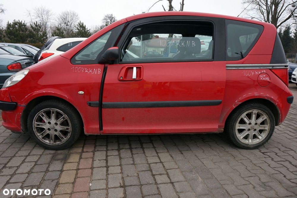 PEUGEOT 1007  2005 KKNB 1.4 16V TU3A 75KM 20CP14 CZERWONY na części - 2