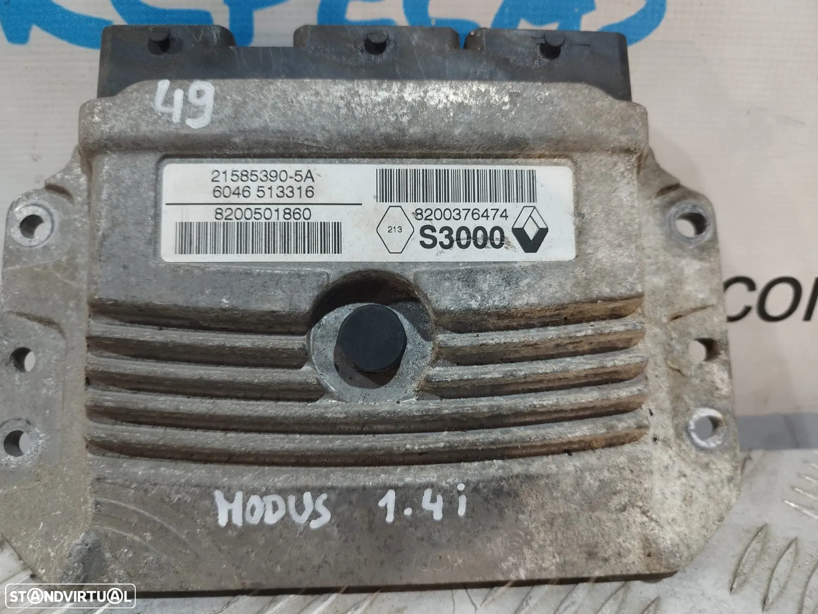 Centralina ECU motor Renault Modus 1.4i - 3
