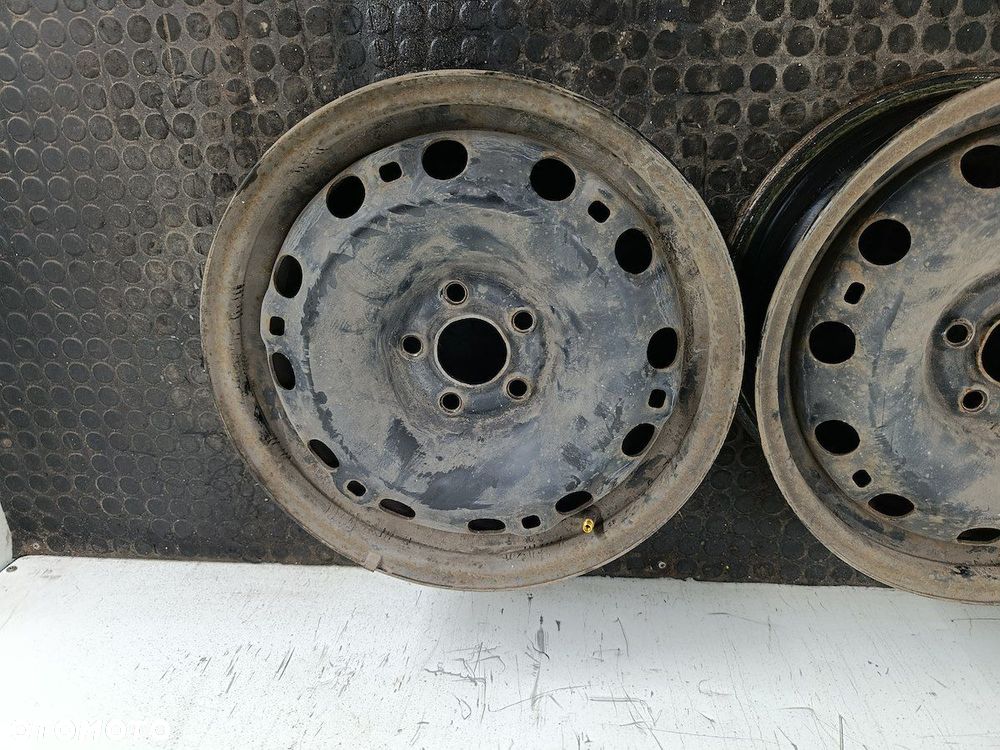 FELGI STALOWE KOMPLET 15 VW POLO IV 9N 6R0601027R/AE - 5