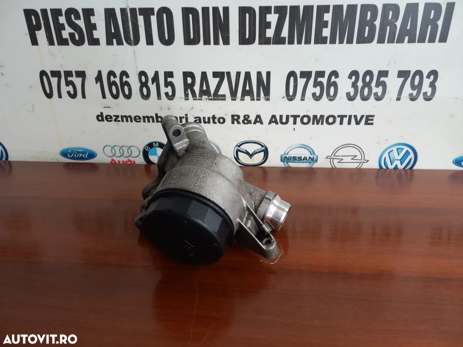 Suport Filtru Ulei Bmw 2.0i 2.8i Benzina Cod     F30 F20 F06 F12 F13 F10 Etc.  - Dezmembrari Arad - 2