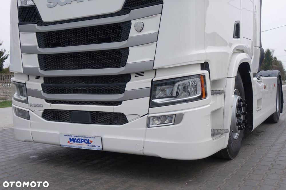 Scania R500 / EURO 6 / STANDARD / AUTOMAT / RETARDER / LODÓWKA  / 2 ZBIORNIKI /  KLIMATYZACJA POSTOJOWA - 9