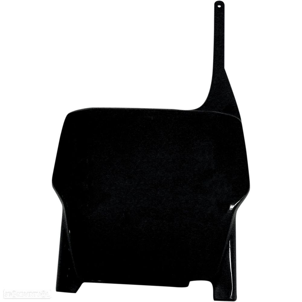 porta numero dianteiro ufo preto honda - 1