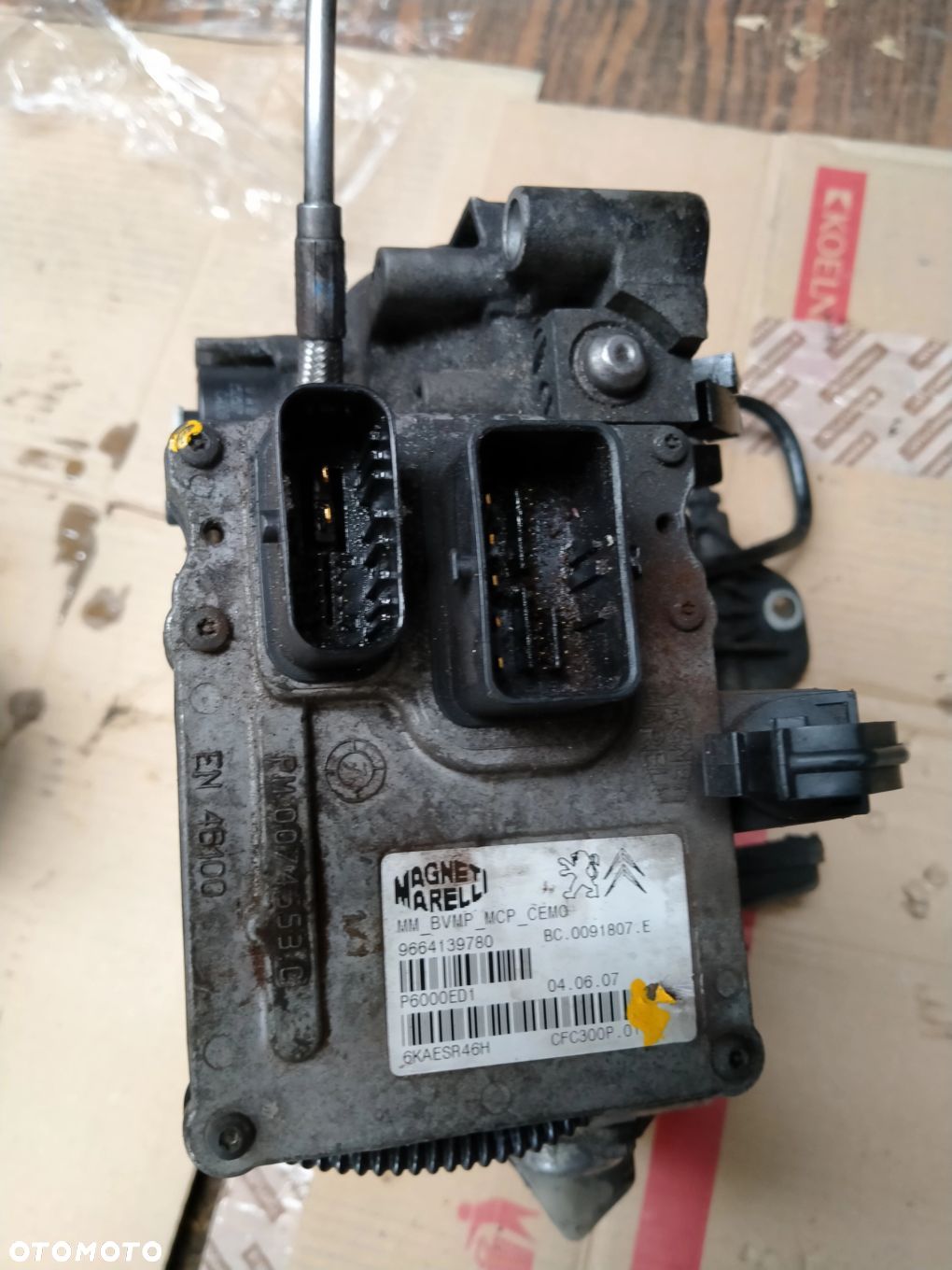 PEUGEOT CITROEN MODUL SKRZYNI BIEGOW 9664139780 - 1