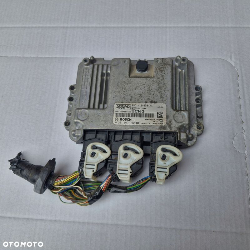 KOMPUTER STEROWNIK SILNIKA FORD FOCUS 9M51-12A650-AG 0281017750 - 1
