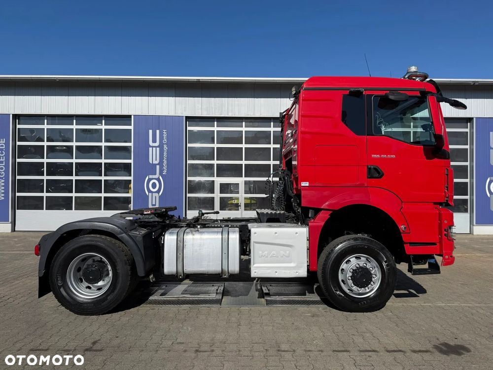 MAN TGS 18.510 4x4 BL EURO6 CIĄGNIK SIODŁOWY Z HYDRAULIKĄ WYWROTU - 3