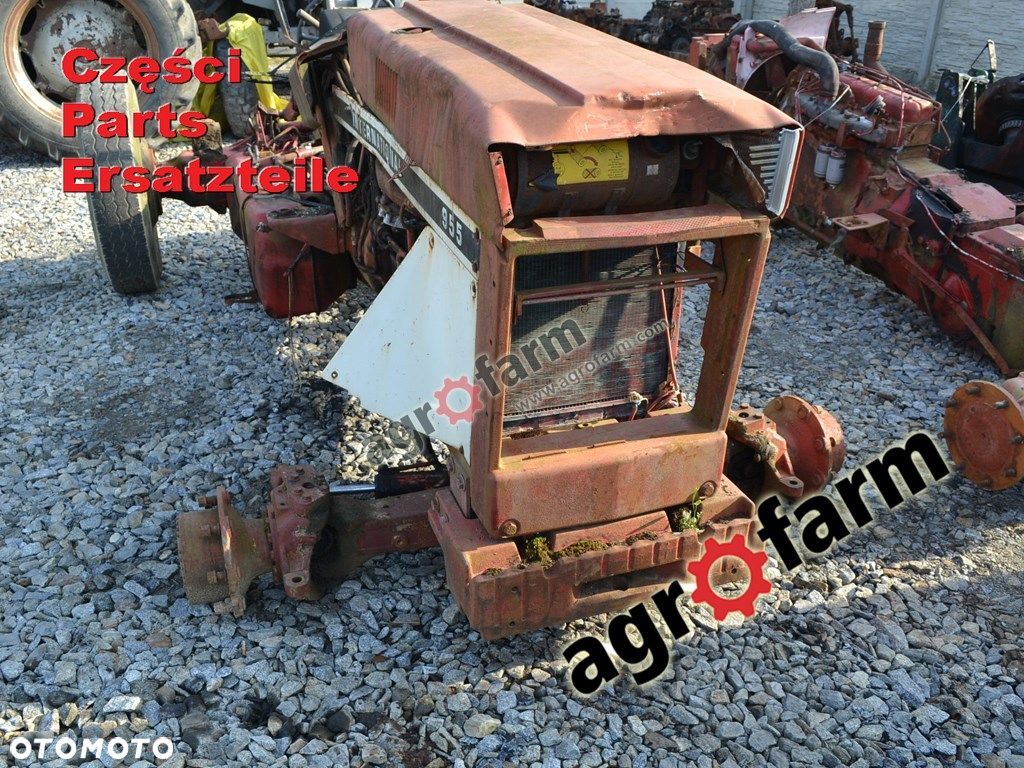 Case 955 części, skrzynia biegów, silnik - 1