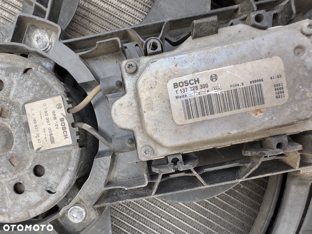 mercedes B 245 belka zderzaka chłodnice cdi woda  klima cooler - 19