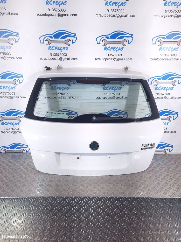 PORTA TAMPA MALA SKODA 5J9827025F 5J9827025 SKODA FABIA II 2 MK2 542 FECHO PUXADOR MOTOR VIDRO LUZ 3º STOP - 3