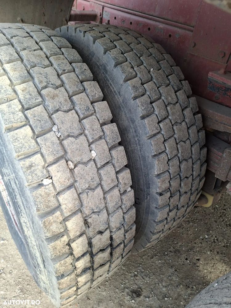 Iveco Turbostar 190.38 Camion Basculabil cu Macara - 15