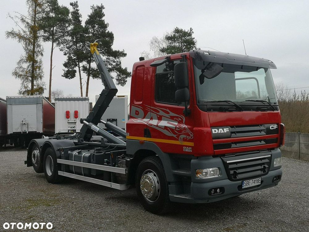 DAF CF 85.410 Hakowiec 6x2 Fornal Manual Salon Polska! - 1