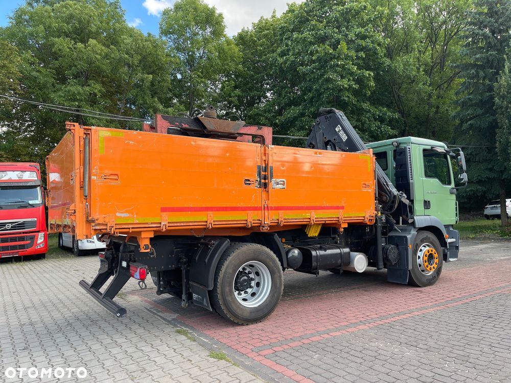 MAN TGM 18.290/HDS HIAB 122DS-3 DUO/WYWROTKA 3-STRONNA/SKŁADANY W Z - 4