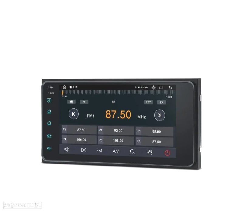 AUTO RÁDIO GPS ANDROID 13 PARA TOYOTA COROLLA RAV4 LAND CRUISER - 8