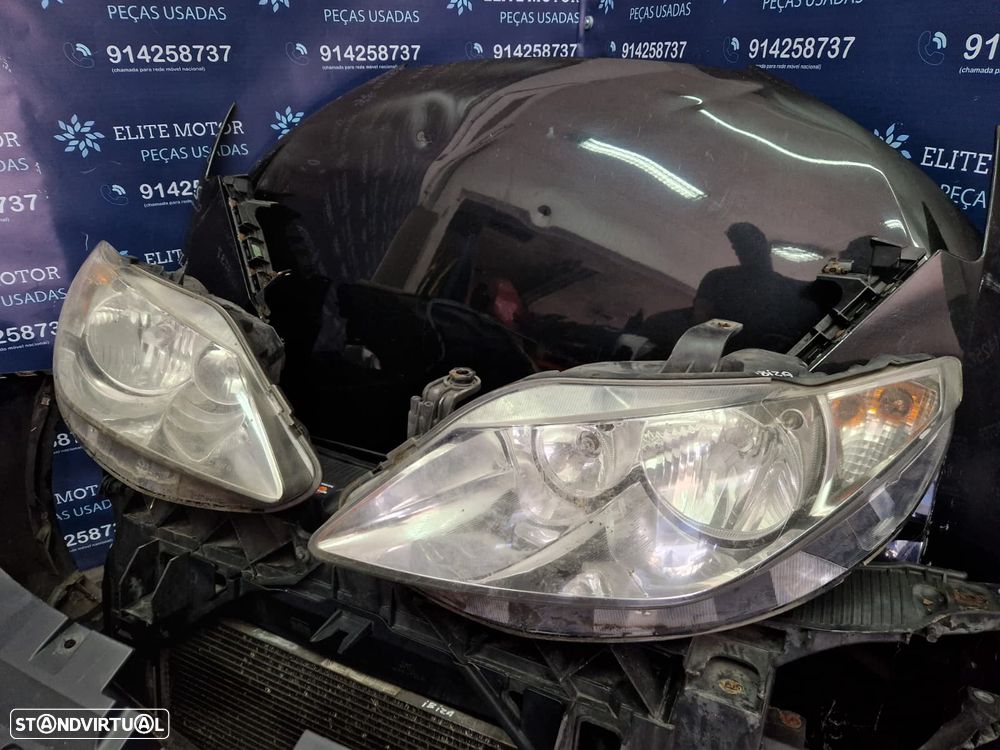 Frente completa usada SEAT IBIZA 6J capot parachoques guardalamas oticas radiadores - 7