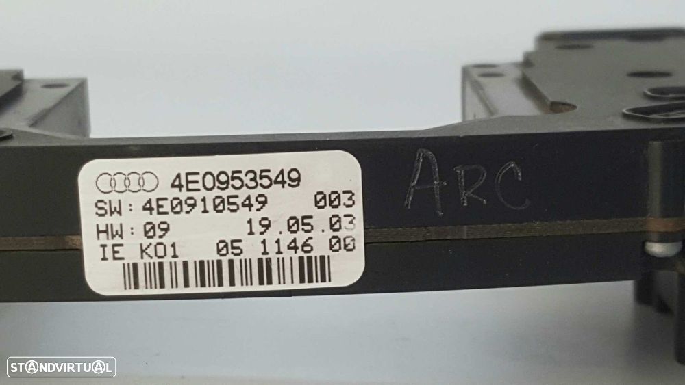 MÓDULO ELETRÓNICO AUDI A8 (4E2) 4.2 QUATTRO - 3