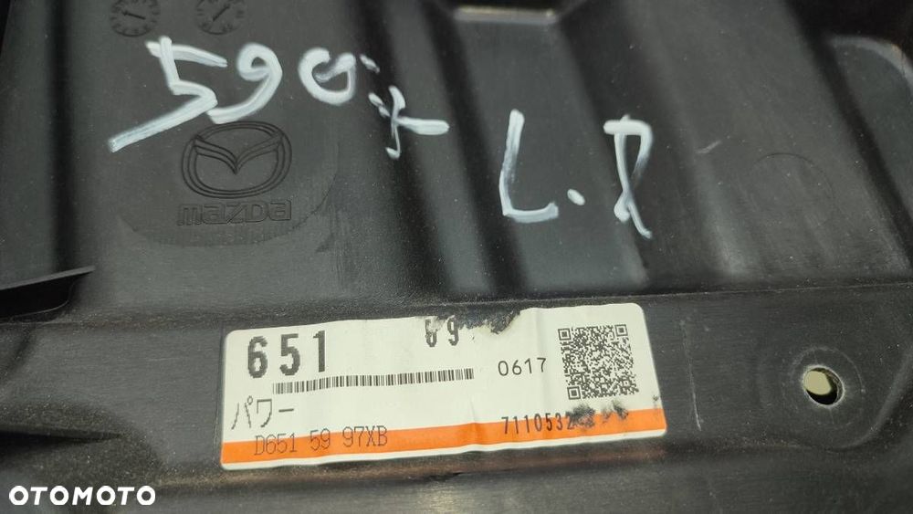 PODNOŚNIK SZYBY PRZÓD PRZEDNI LEWY MAZDA 2 DE D6515997XB - 4