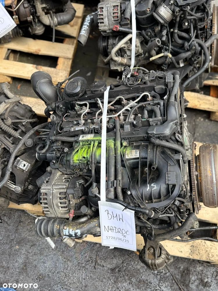 Silnik N47D20C BMW Diesel Kompletny Motor