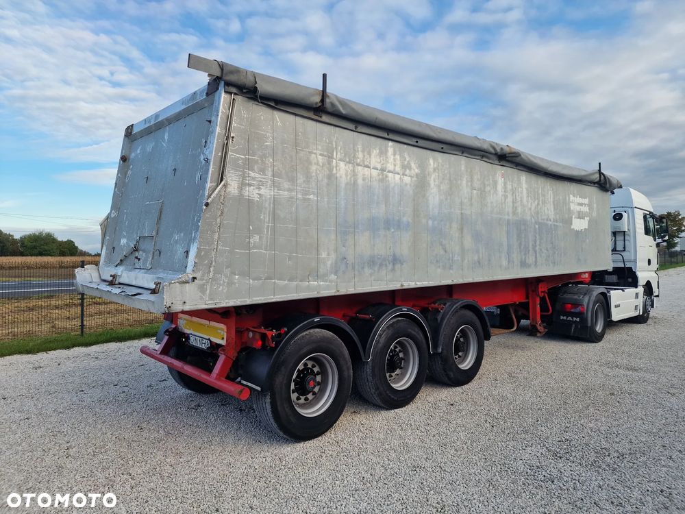 Janmil Naczepa WYWROTKA - osie SAF - hamulce BĘBNOWE - 6