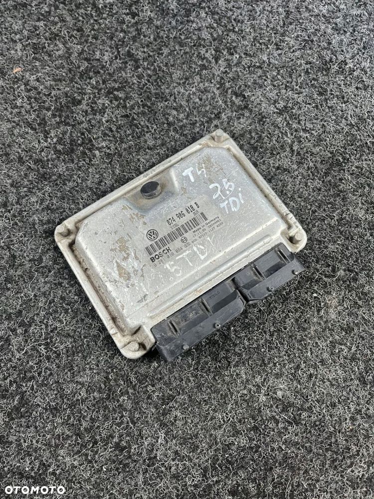 komputer sterownik silnika vw t4 transporter 2.5 TDI 074906018B 0281010084 - 1