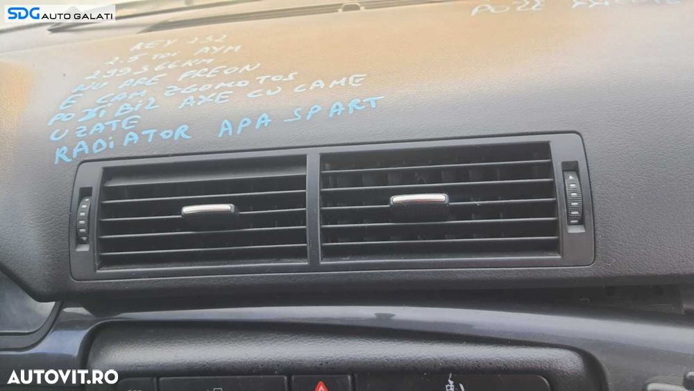 Gura Grila Aer Aerisire Ventilatie Bord Centru Audi A4 B6 2001 - 2005 [C1730] - 1