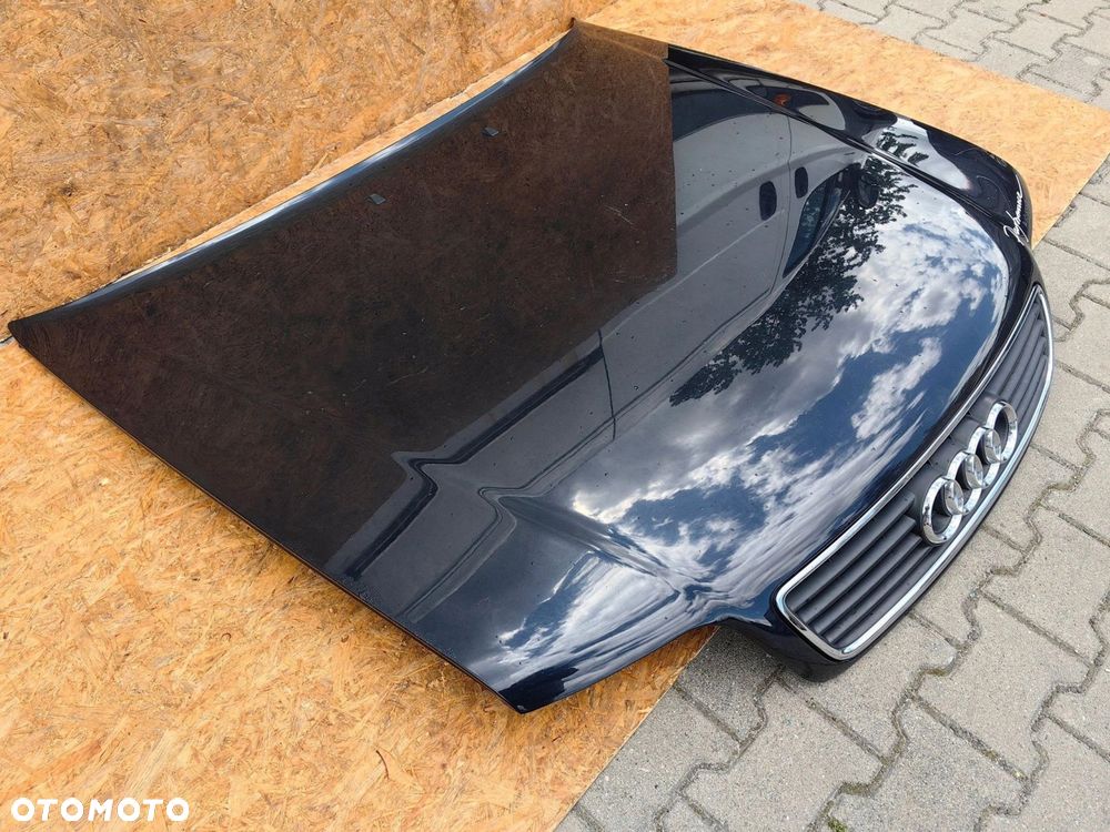 Maska pokrywa silnika Audi 100 A6 c4 kolor LZ5L oryginalna - 2