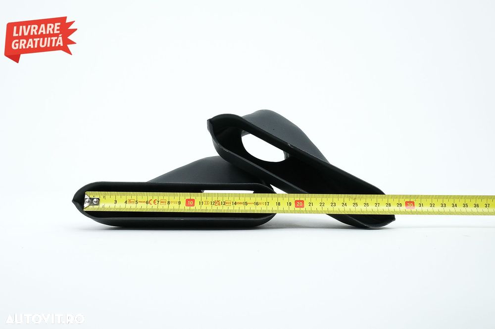 Difuzor Bara Spate si Ornamente Evacuare Audi A6 C8 4K Avant Sedan (2018-up) S6 De- livrare gratuita - 13