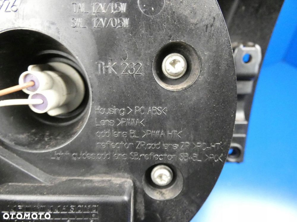RANGE ROVER EVOQUE I L538 LAMPA PRAWA PRAWY TYŁ TYLNA PĘKNIĘTY KLOSZ - 5