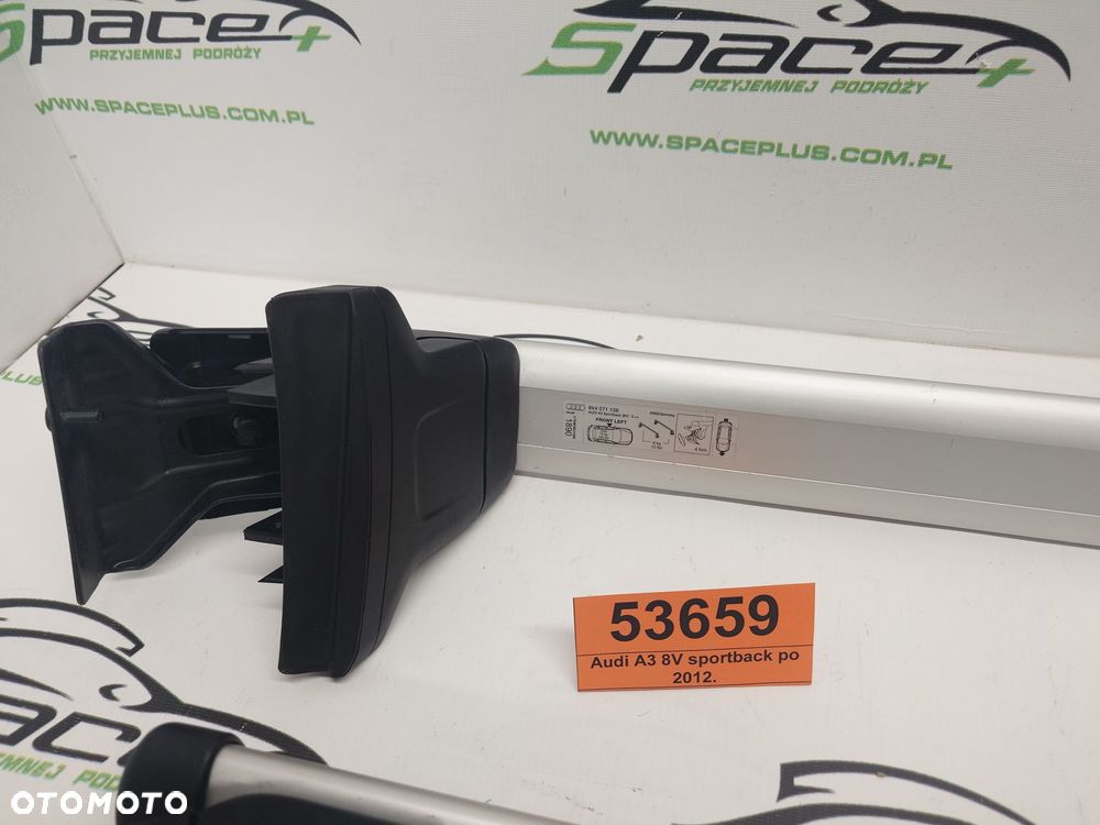Bagażnik dachowy bazowy belki poprzeczki Audi A3 8V sportback po 2012. - 6