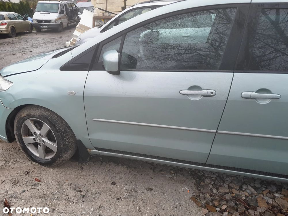 Mazda 5 05-10   Drzwi lewe przednie przód  w kolor 32b  szyba - 1