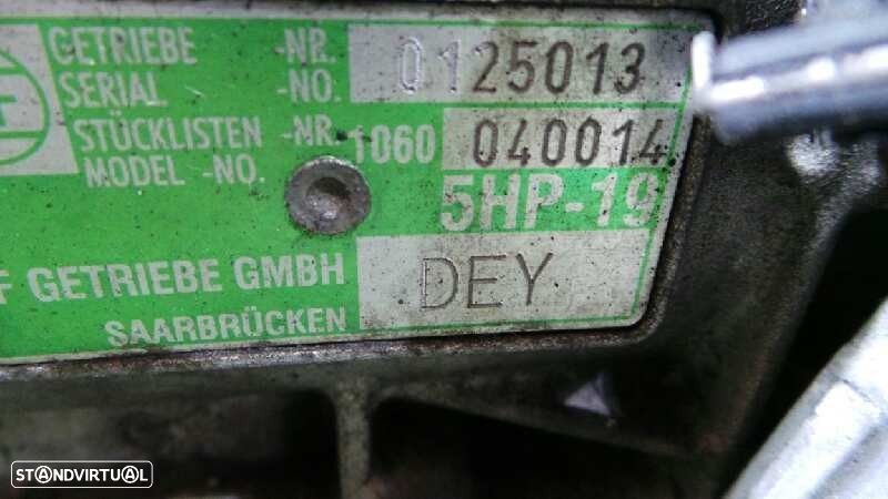 CAIXA VELOCIDADES AUTOMATICA AUDI A4 AVANT 1999 -DEY - 1