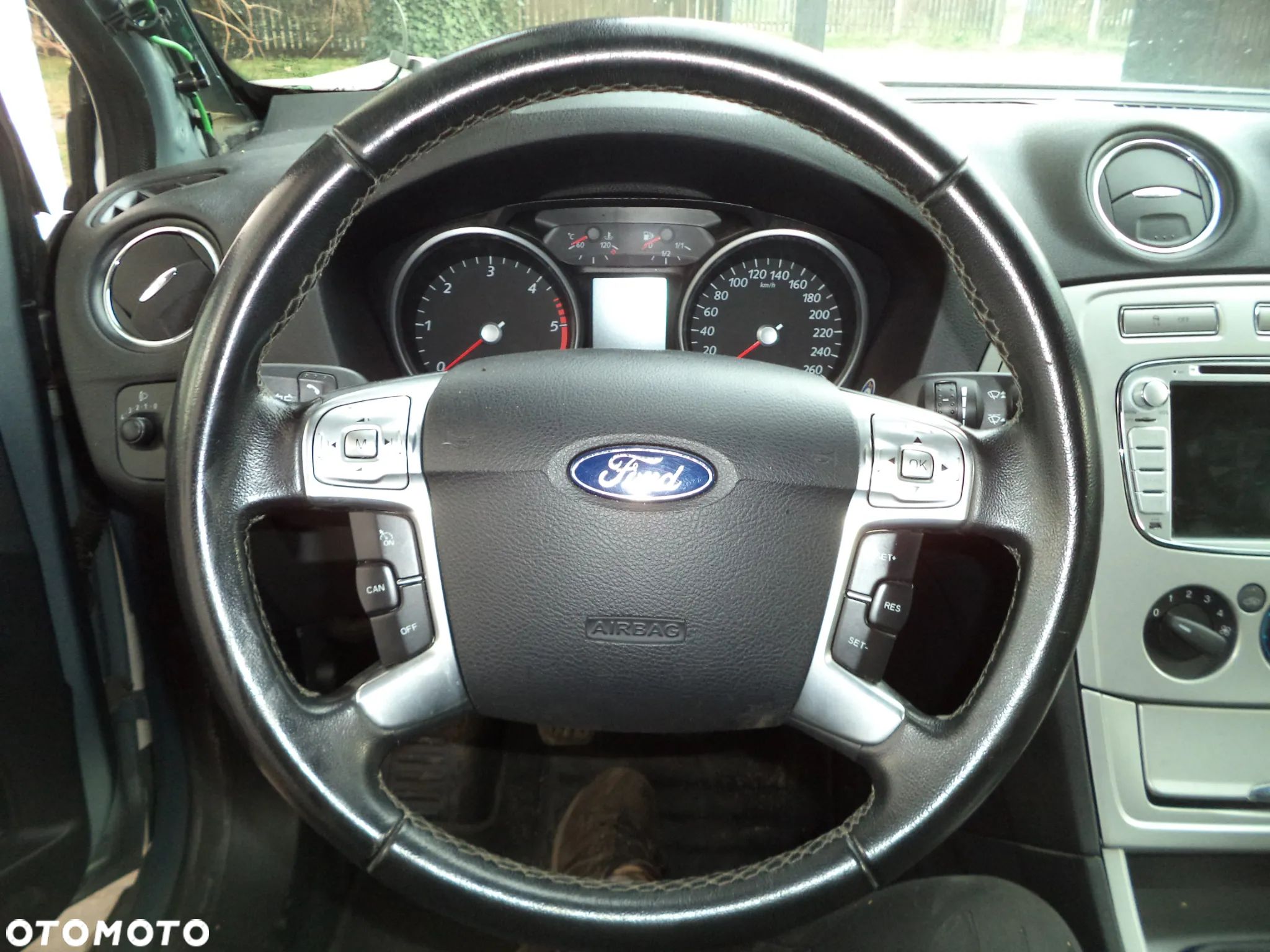 Kierownica skórzana wielofunkcyjna Ford Mondeo MK4 S-Max Galaxy - 1