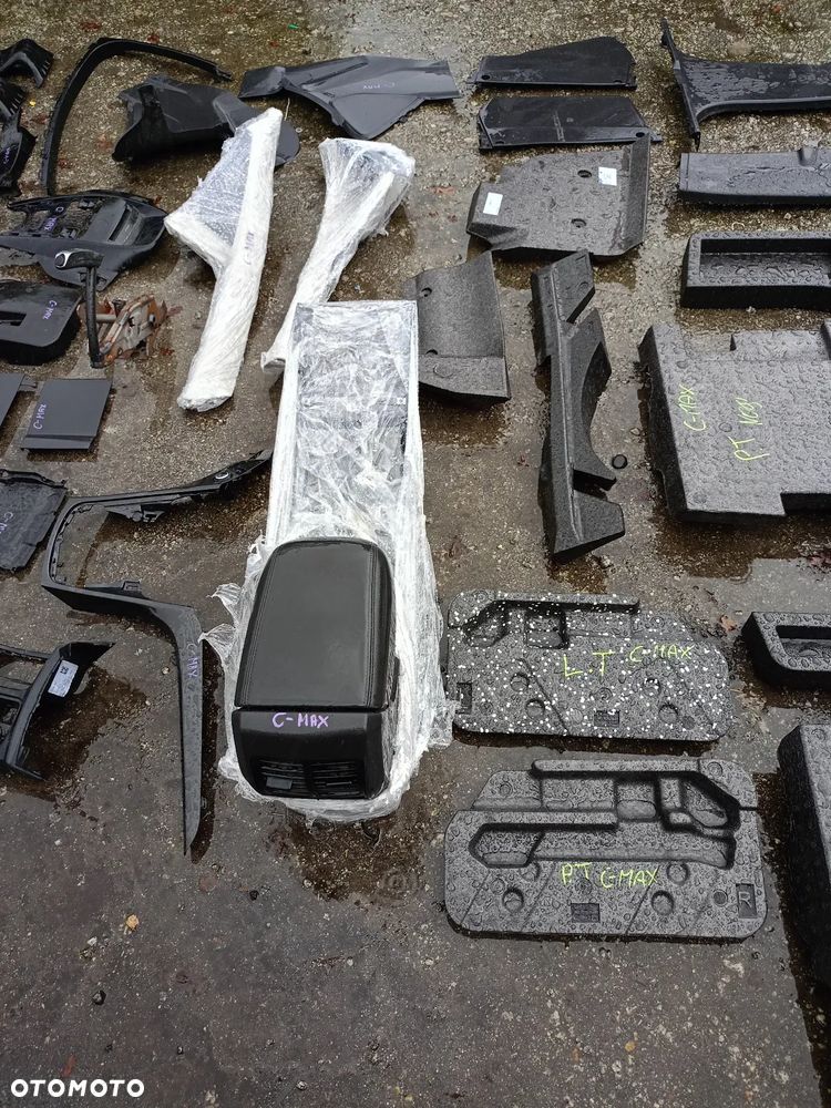 Plastiki wnętrze Dywany Wygłuszenia słupki Ford C-MAX MK2 - 8