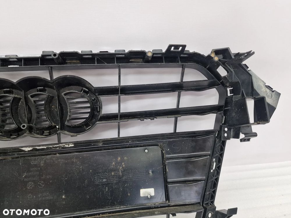 AUDI A4 B8 LIFT 11- ATRAPA / GRILL PRZEDNI PRZÓD , NR 8K0853651E / 8K0853651F , NR AUKCJI GR4 - 17