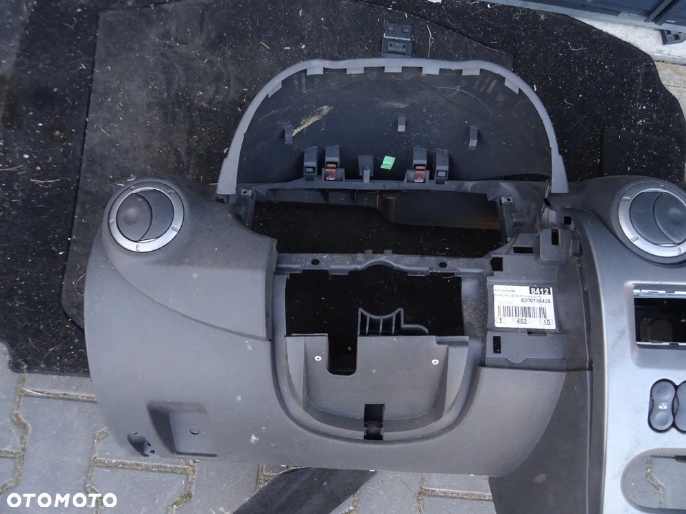 DACIA DUSTER DESKA WLOTY POWIETRZA  AIRBAG PASAZERA SCHOWEK CZESCI ROZNE - 5