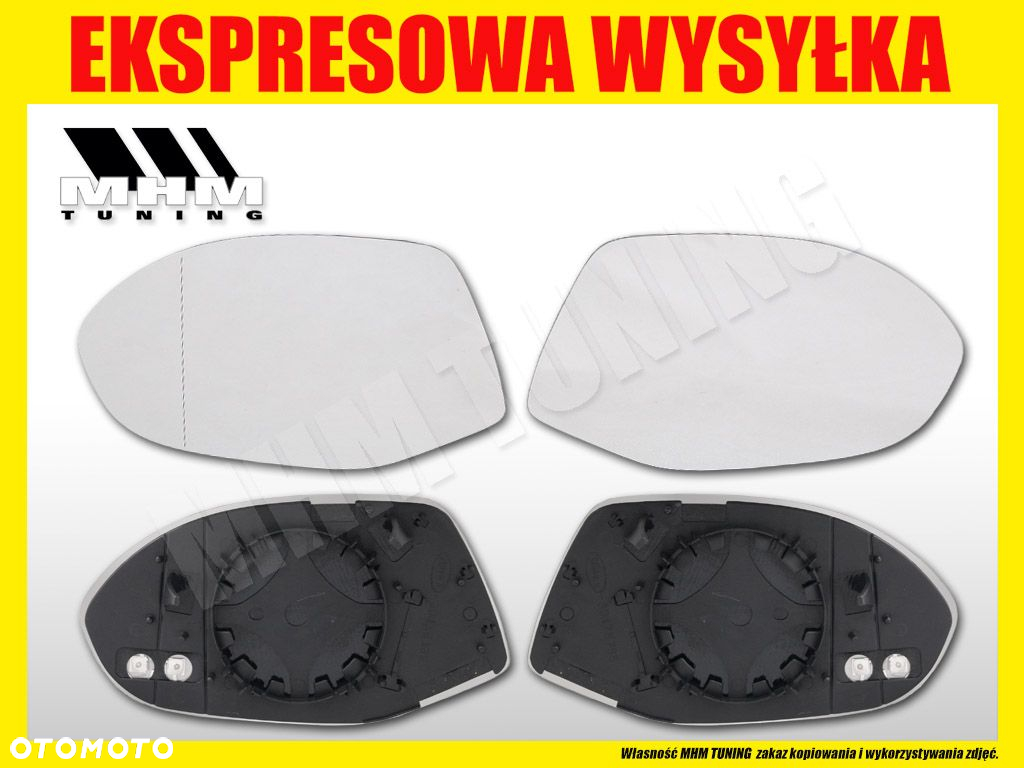 WKLAD LUSTERKO ZWYKŁY AUDI A7 4G8 2011-2014 KPL - 2