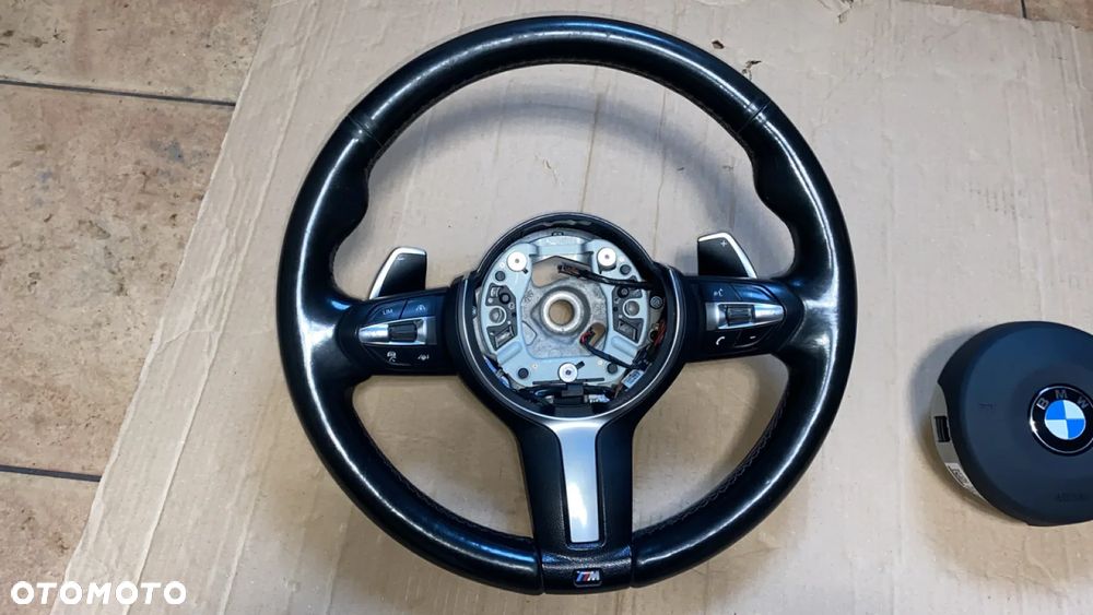 BMW F15 F16 F30 F32 F36 KIEROWNICA MULTIFUNKCJA M-PAKIET ŁOPATKI WRAZ Z PODUSZKĄ - 2