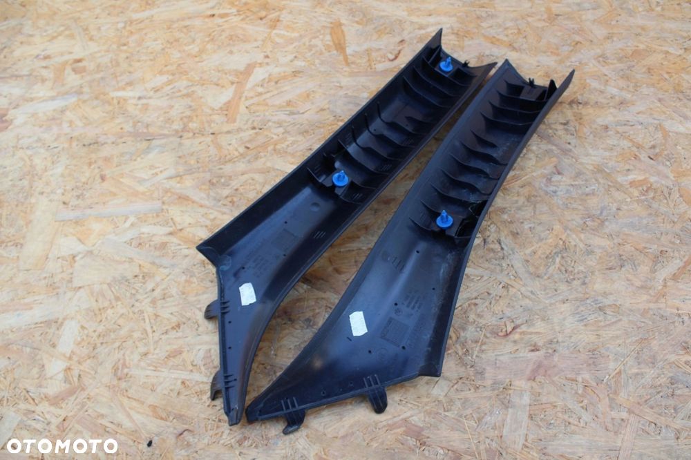 Osłony słupków A słupki BMW e93 czarne 7129311 7129312 - 2