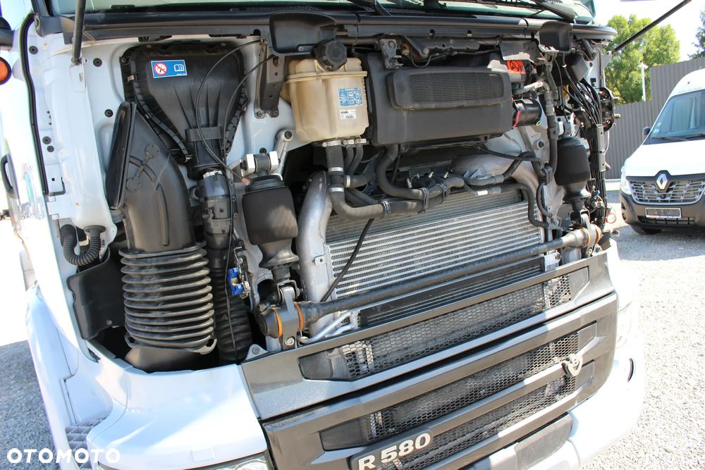 Scania R580 / V8 / XENON /RETARDER /GPS/2 ZBIORNIKI  /**SERWIS**/ IDEALNY STAN / - 29