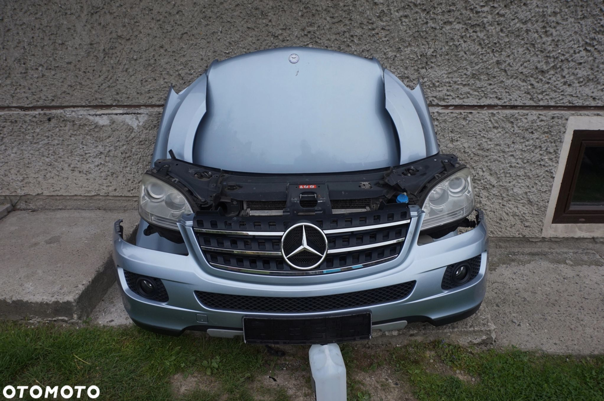 ZDERZAK MASKA LAMPA KOMPLETNY PRZÓD MERCEDES W164 - 4