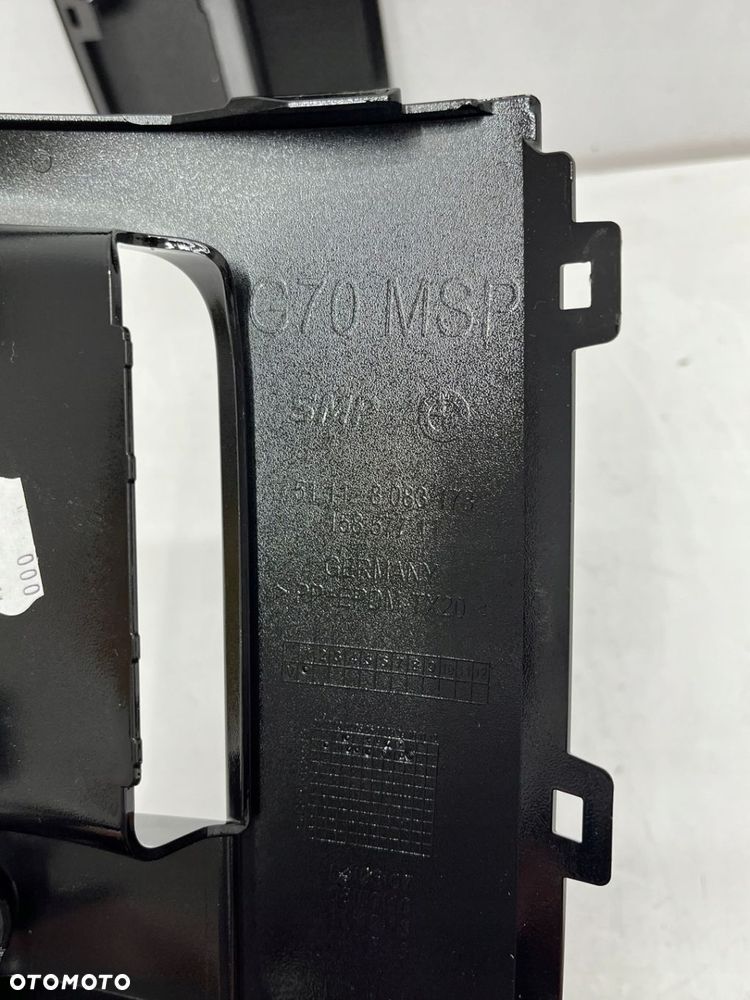 BMW 7 I7 G70 M-Pakiet Kratki Atrapa Zderzaka Przód - 9