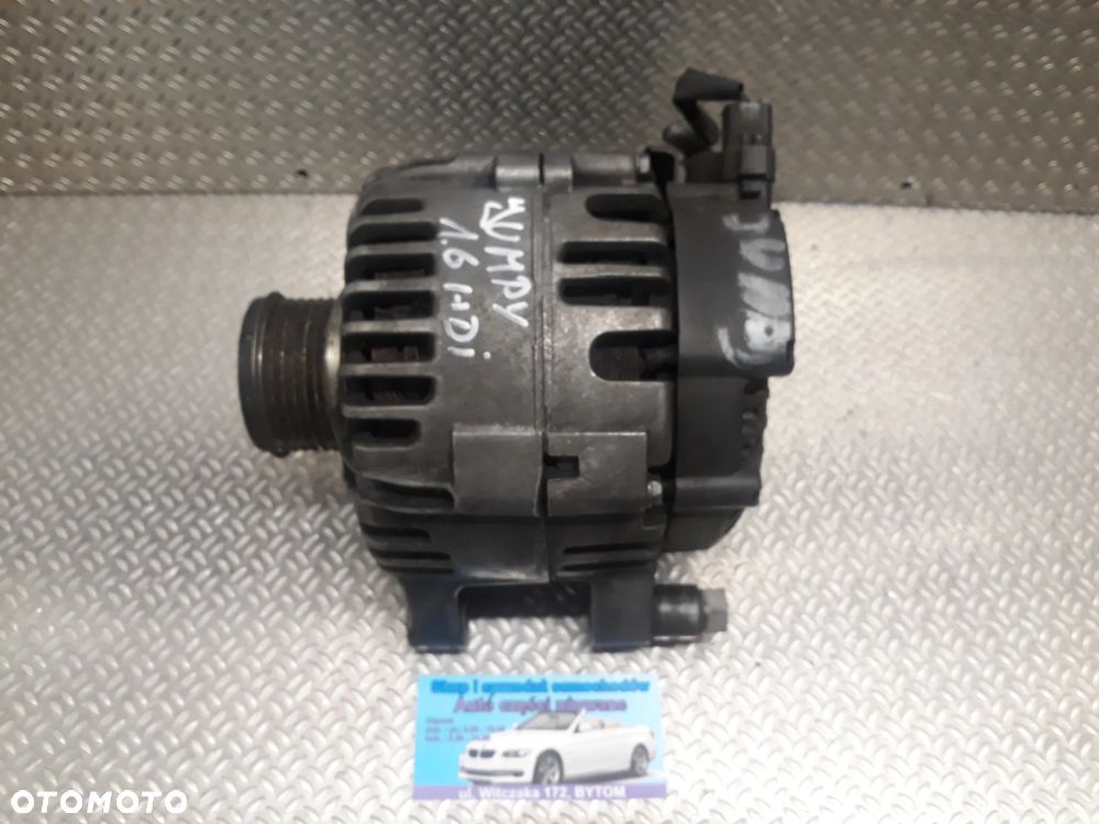 ALTERNATOR CITROEN JUMPY II 1,6 HDI VALEO  9646321780 - 2