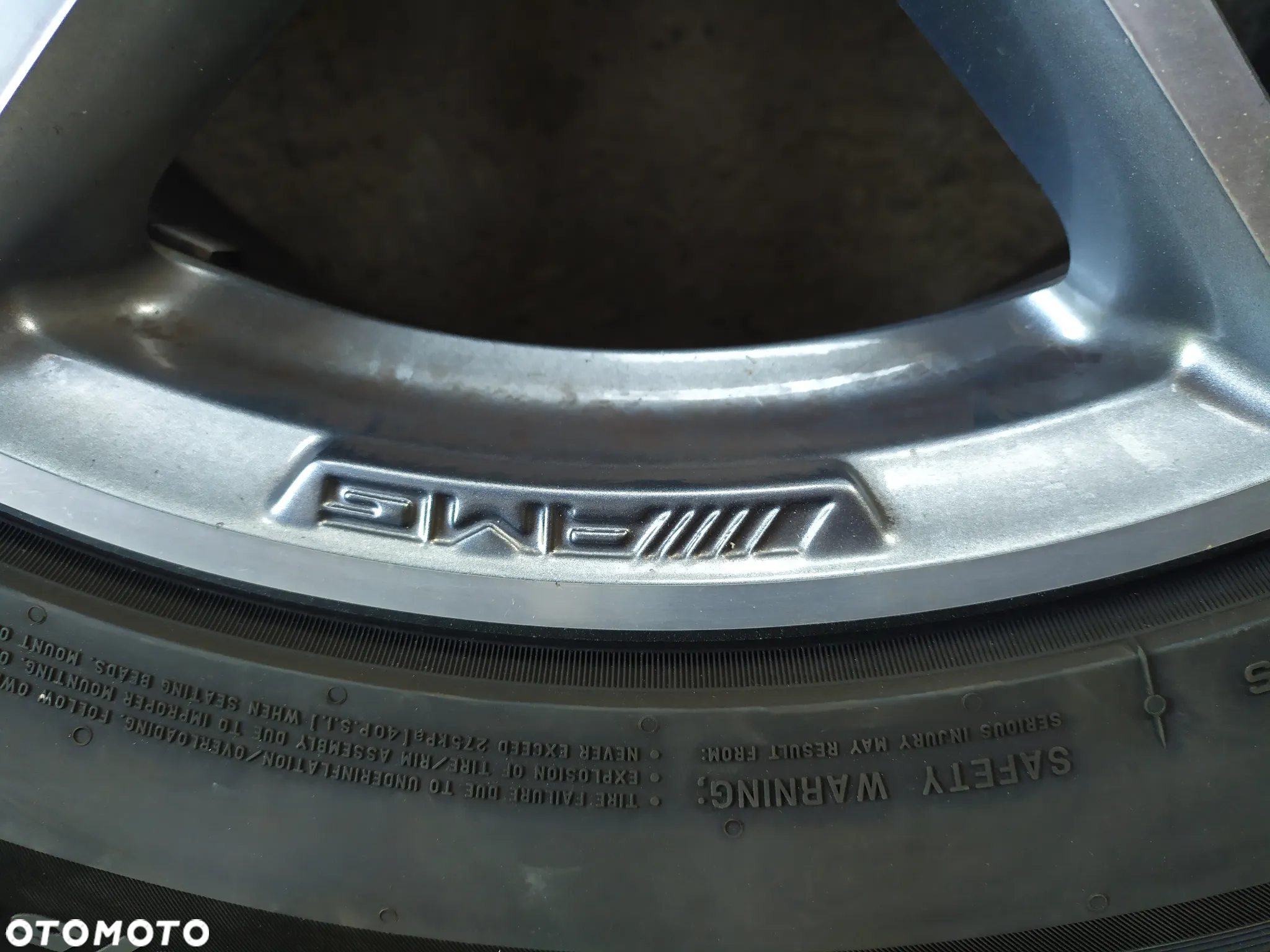 Oryginalne koła AMG z oponami R19 - 7