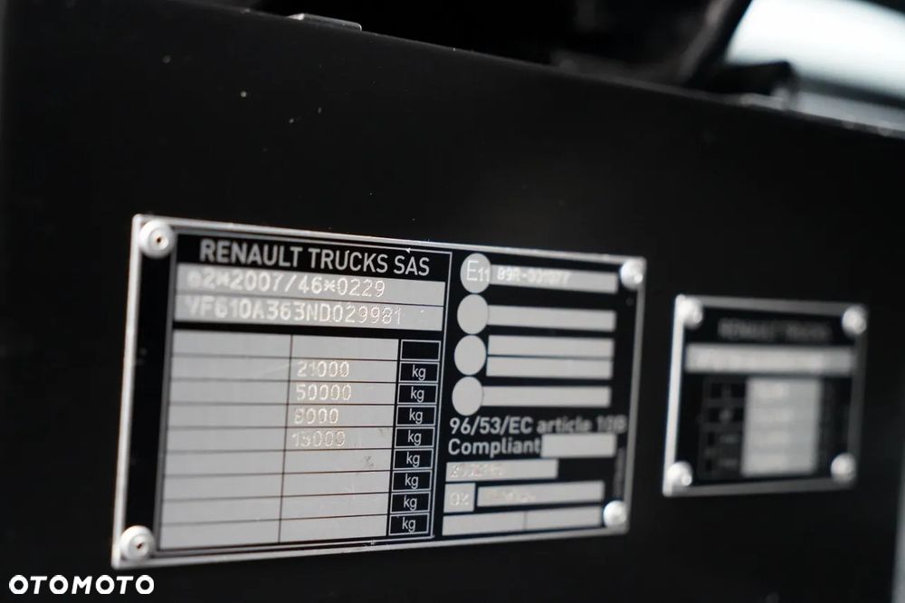 Renault T 520 / KLIMA POSTOJOWA / 2021 - 37