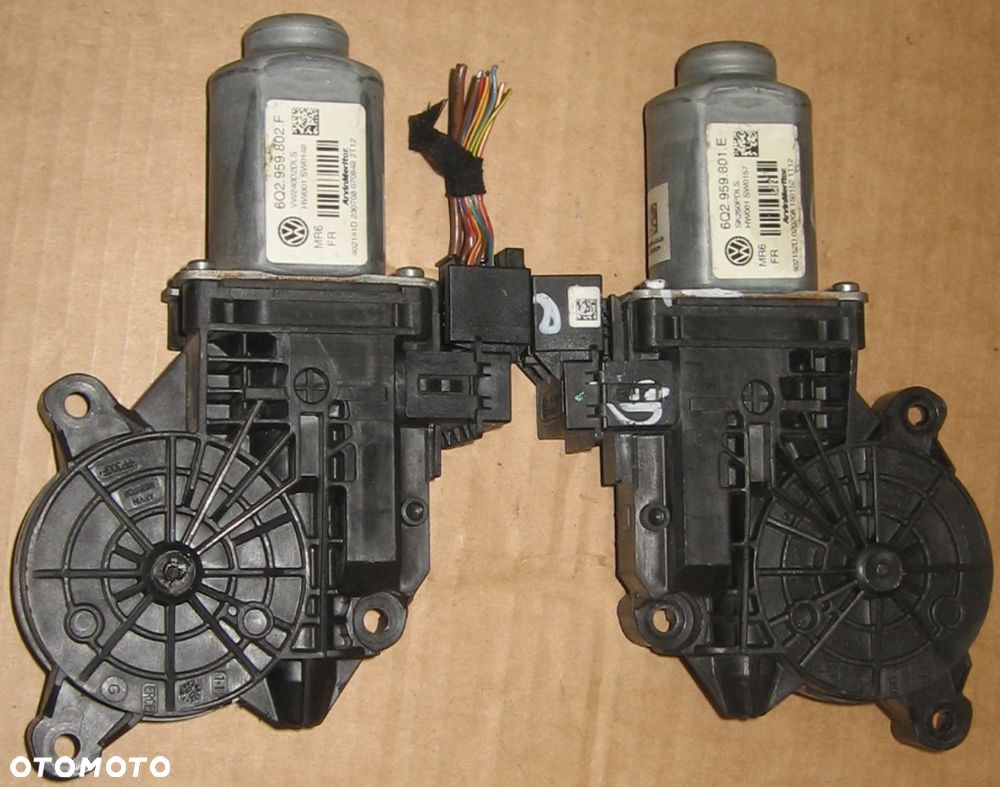 silnik szyby TRANSPORTER T5 POLO FABIA 6Q2959802F 6Q2959801E - 1