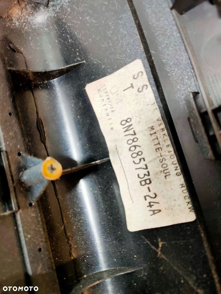 schowek tylni audi tt 8n cabrio 8n7868573b - 3