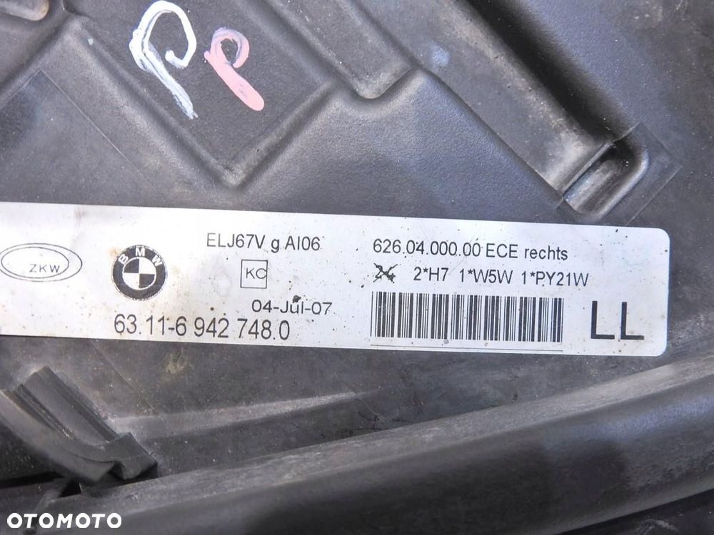 LAMPA PRAWA PRZEDNIA PRZÓD BMW 3 E91 6942748 - 8
