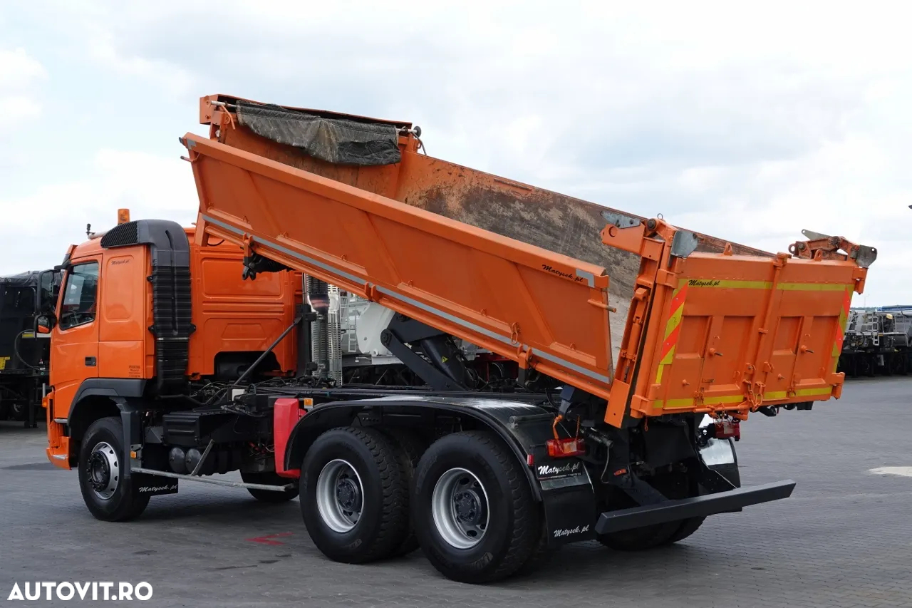 Volvo FM 12.420 / 6x4 / TIPPER / HYDROBLANTA / SPECIAL / CAMION FATA / BORDMATIC / MANUAL / IMPORTAT - 2