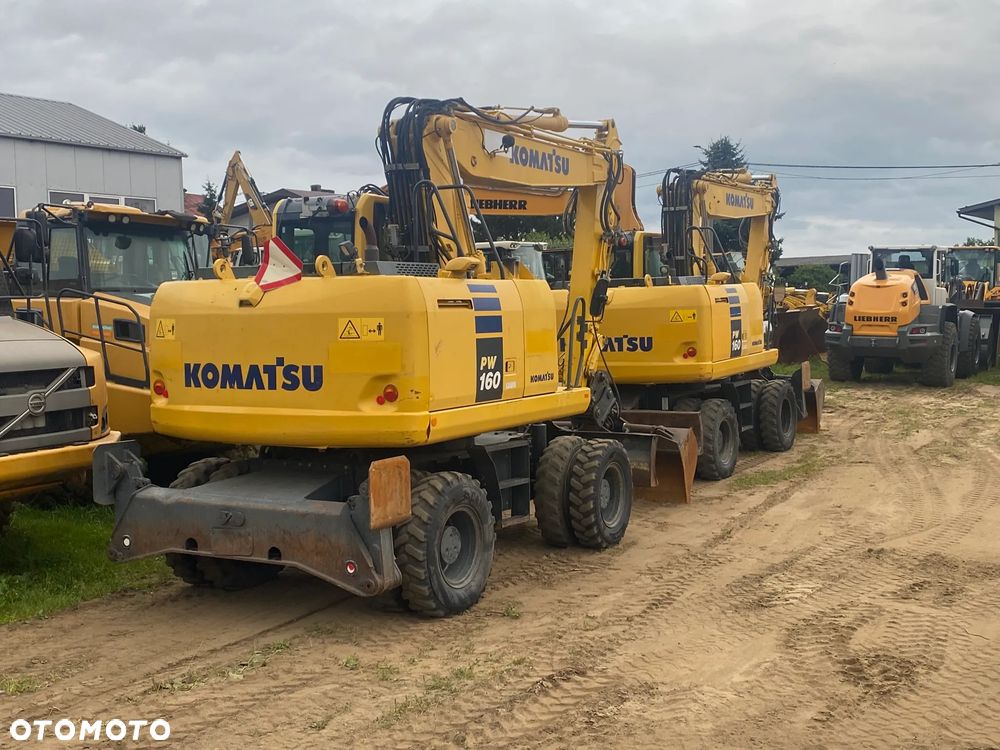 Komatsu PW160-10, 2017 ROK, PODPORY + PŁUG, DŁUŻSZY ZASIĘG, - 7