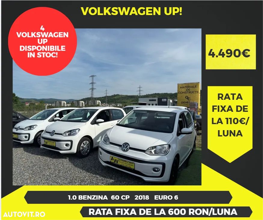Volkswagen up! 1.0 White - 1